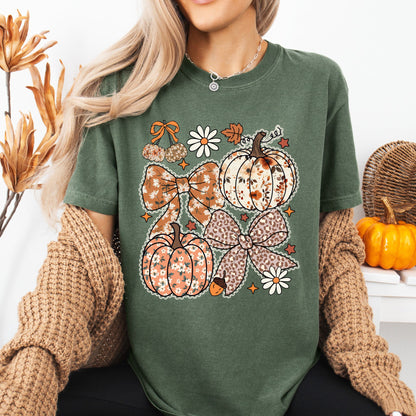 Pumpkins and Bows T-Shirt
