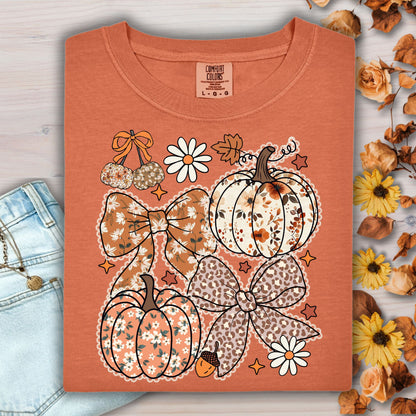 Pumpkins and Bows T-Shirt