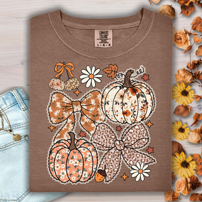 Pumpkins and Bows T-Shirt