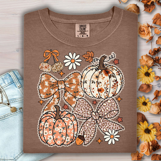 Pumpkins and Bows T-Shirt