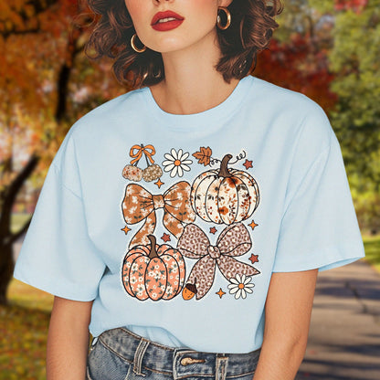 Pumpkins and Bows T-Shirt