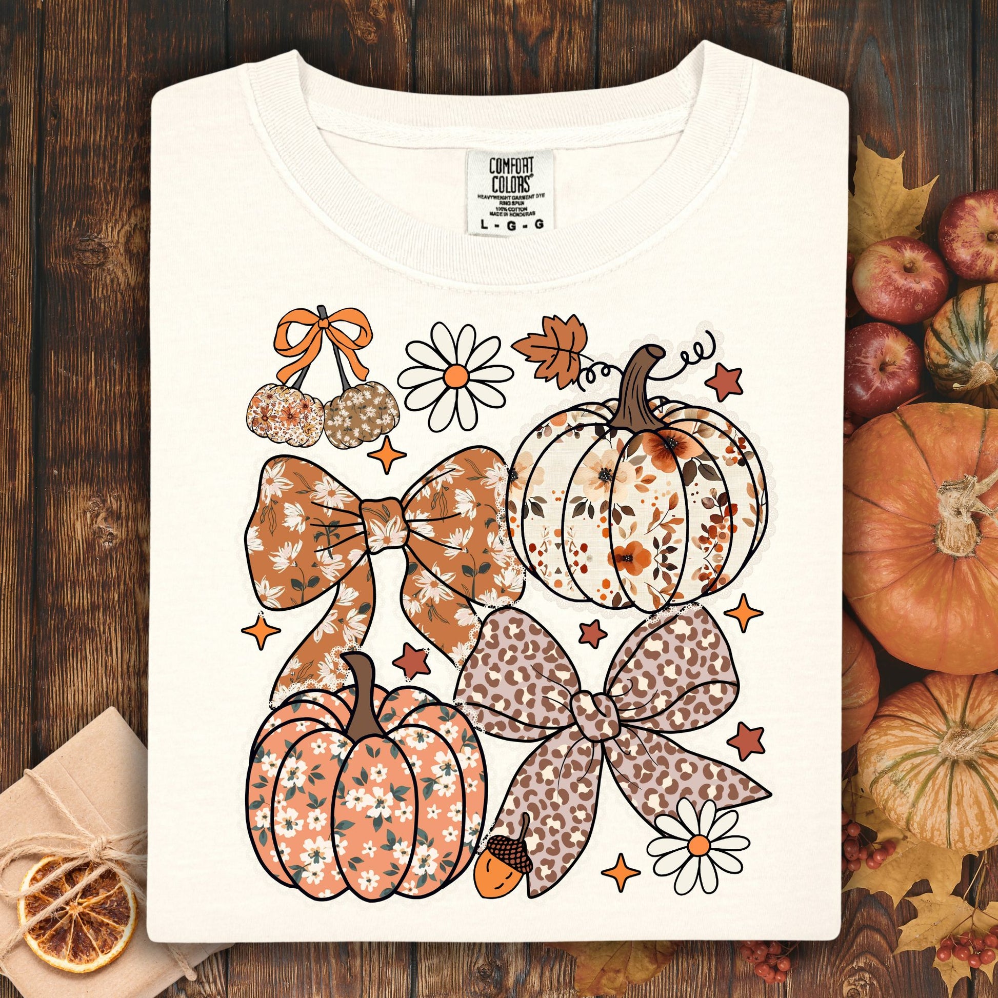 Pumpkins and Bows T-Shirt