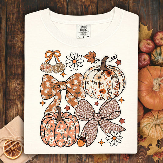 Pumpkins and Bows T-Shirt