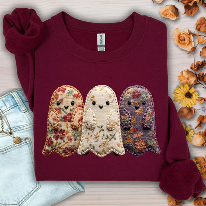 Quilted Ghosts Sweatshirt