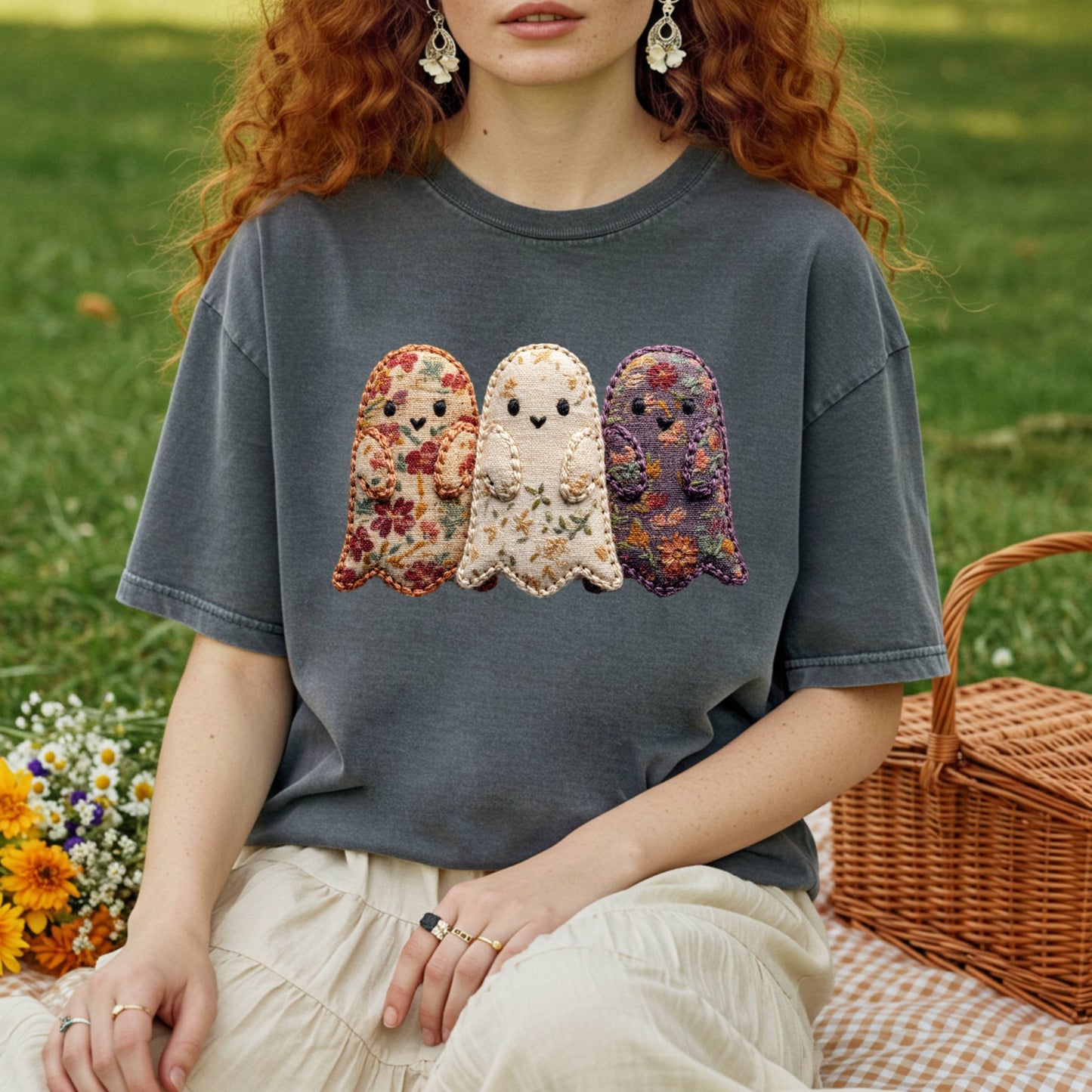 Quilted Ghosts T-Shirt