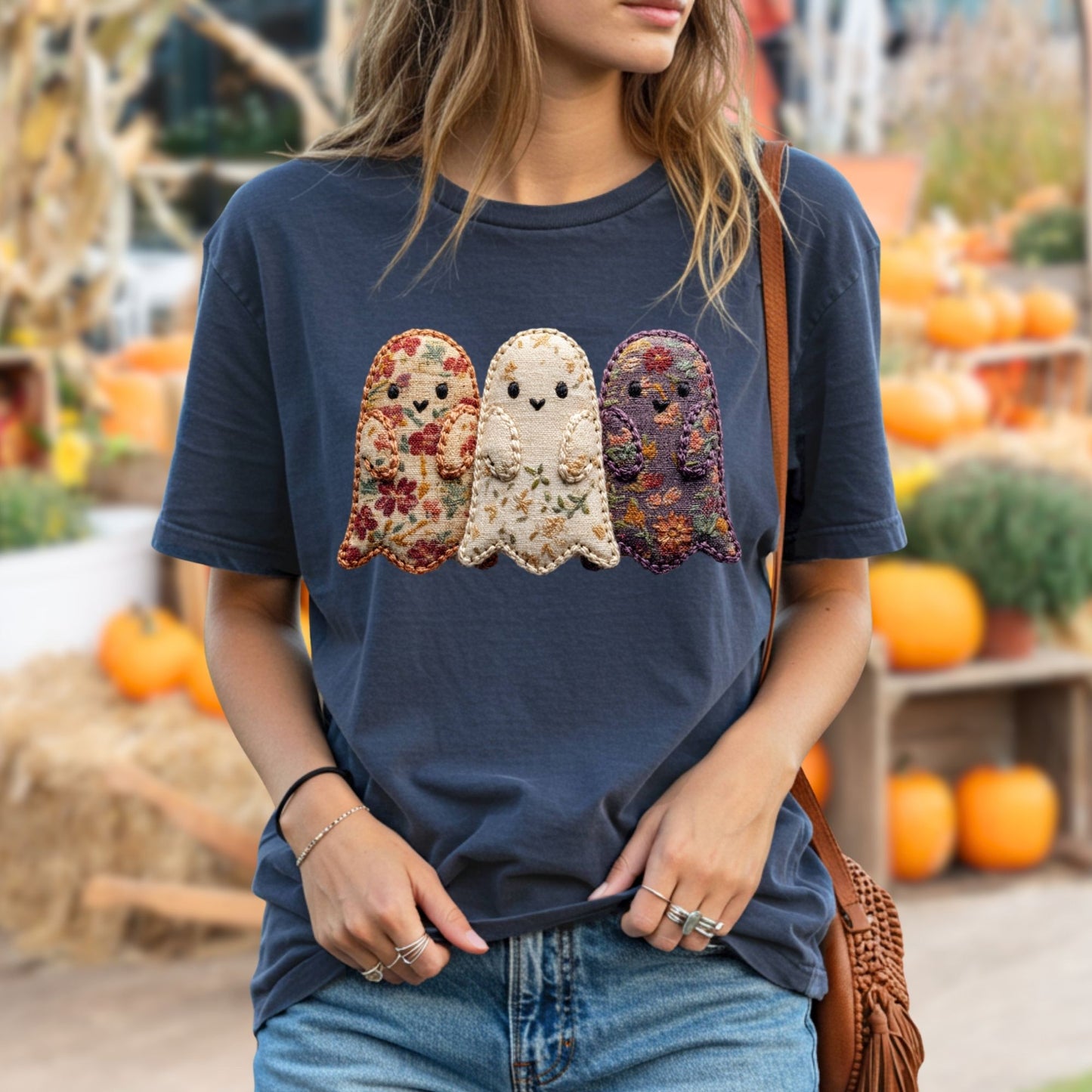 Quilted Ghosts T-Shirt