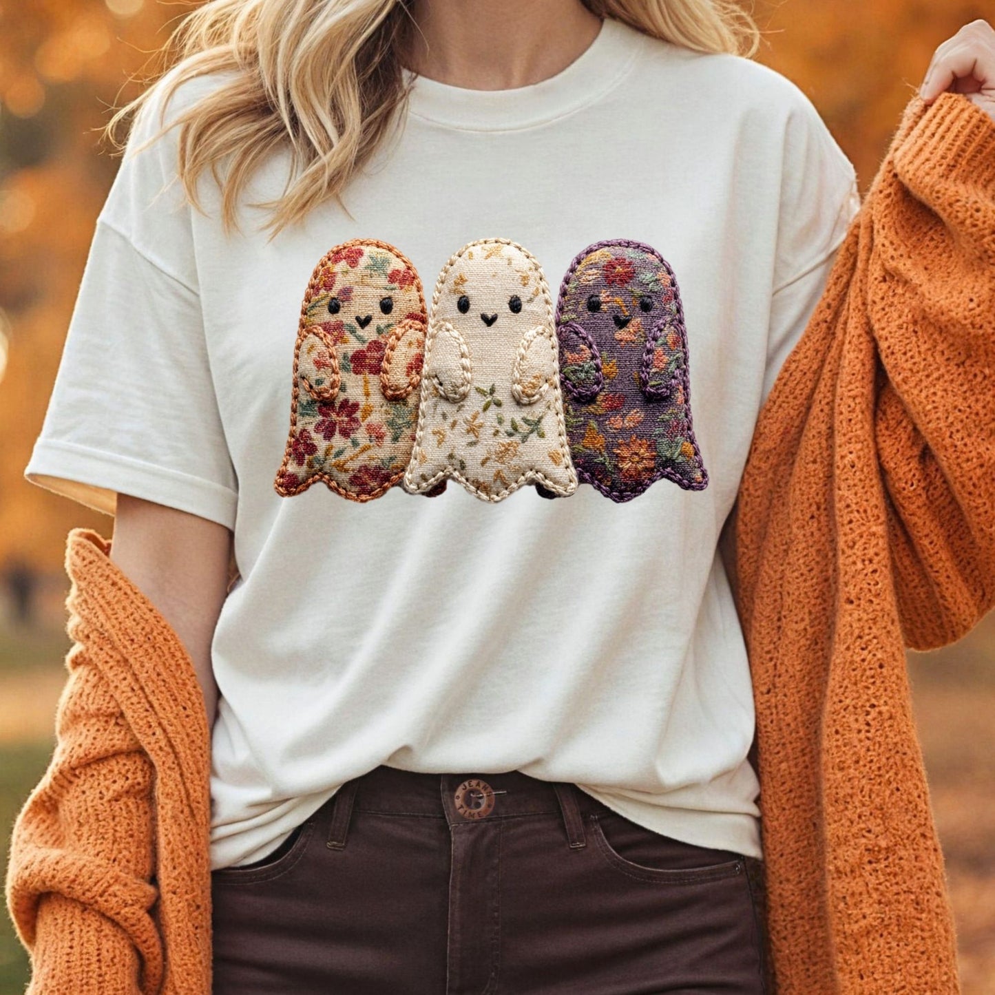 Quilted Ghosts T-Shirt