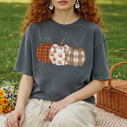 Quilted Pumpkins T-Shirt