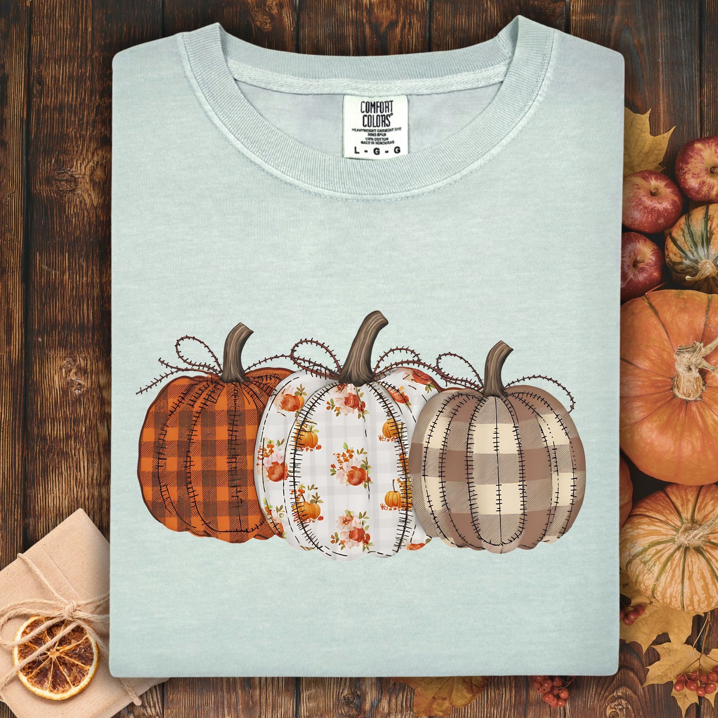 Quilted Pumpkins T-Shirt