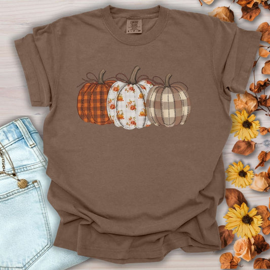 Quilted Pumpkins T-Shirt