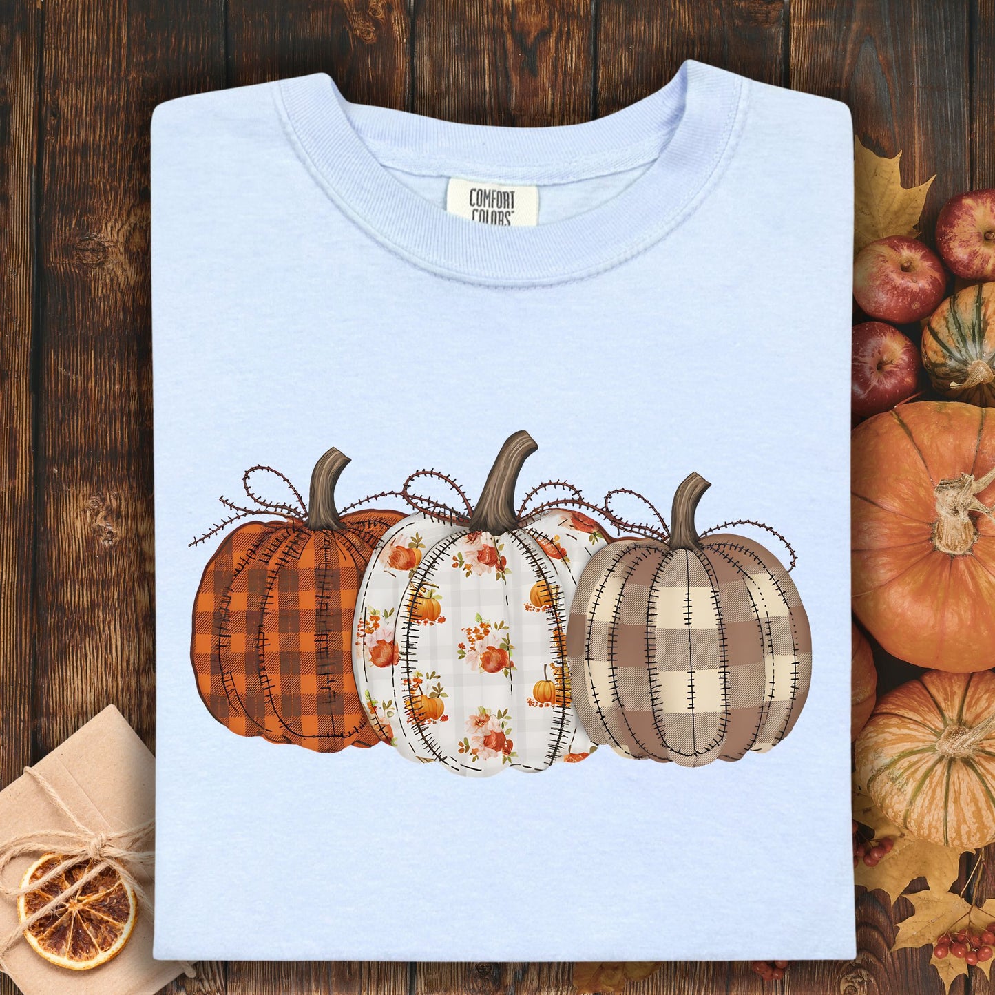 Quilted Pumpkins T-Shirt