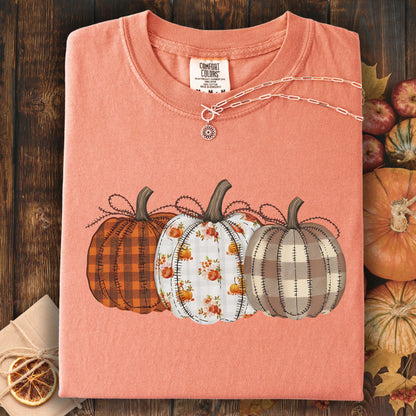 Quilted Pumpkins T-Shirt