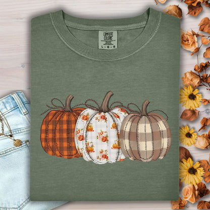 Quilted Pumpkins T-Shirt