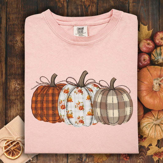 Quilted Pumpkins T-Shirt