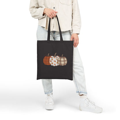 Quilted Pumpkins Tote Bag