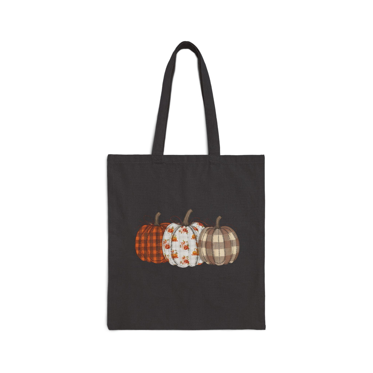 Quilted Pumpkins Tote Bag