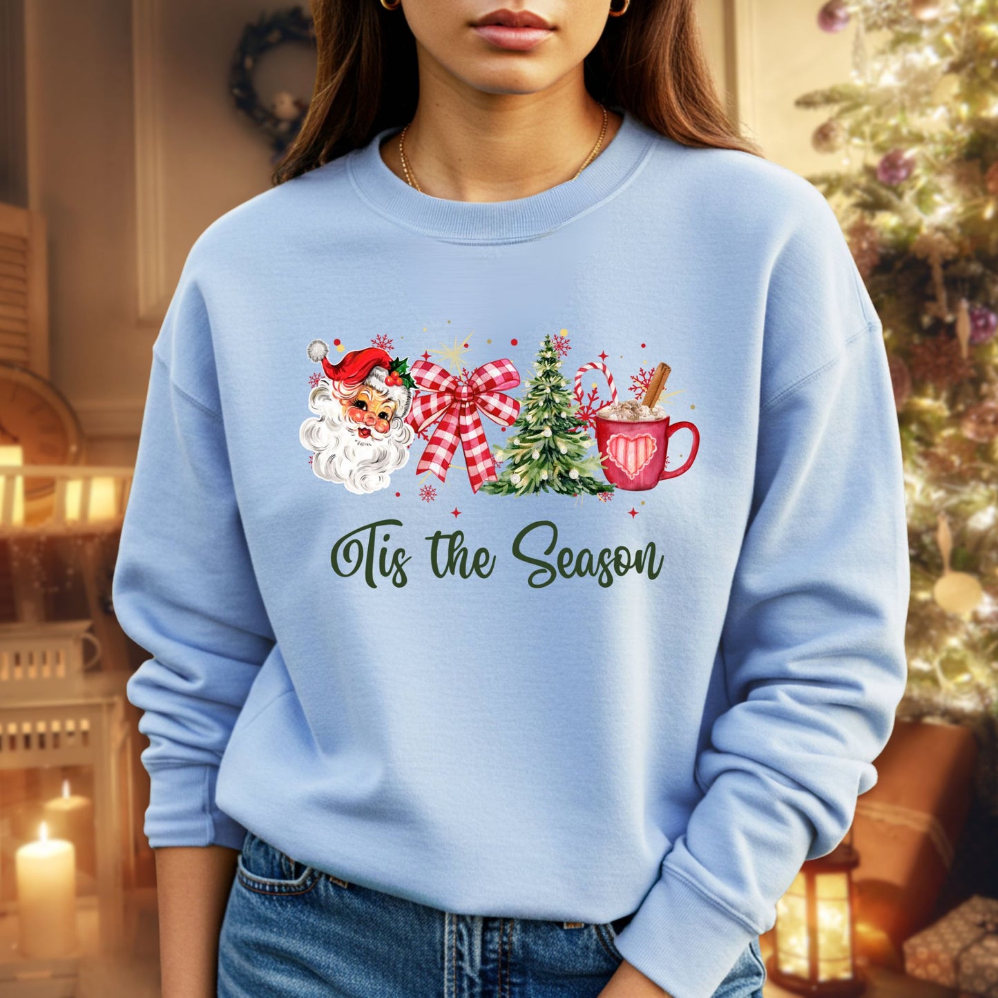 Retro Tis the Season Sweatshirt