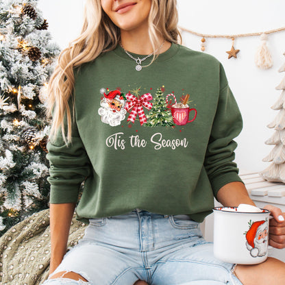 Retro Tis the Season Sweatshirt
