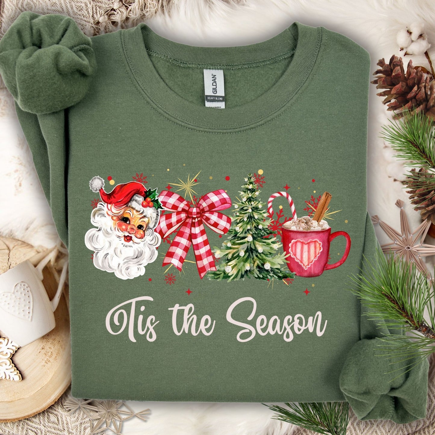 Retro Tis the Season Sweatshirt