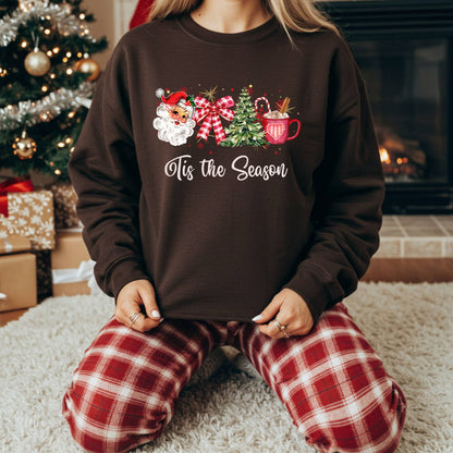Retro Tis the Season Sweatshirt