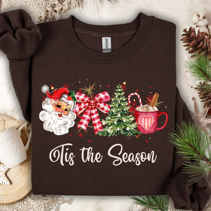 Retro Tis the Season Sweatshirt