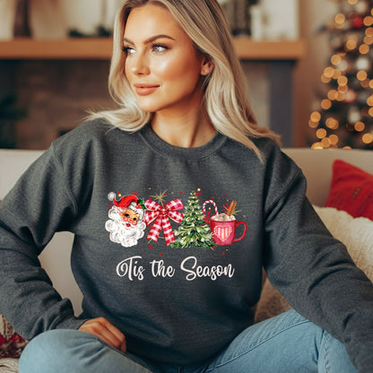 Retro Tis the Season Sweatshirt