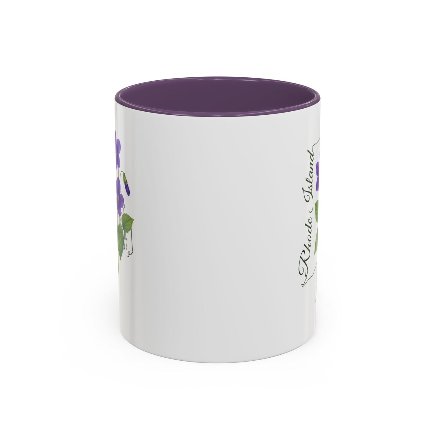 Rhode Island State Flower Mug — Common Violet (11/15oz)