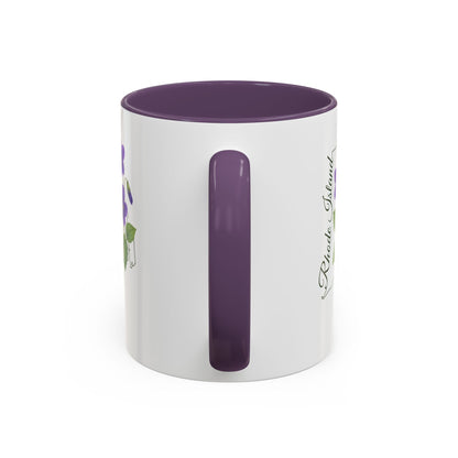 Rhode Island State Flower Mug — Common Violet (11/15oz)