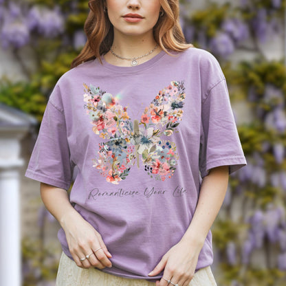 Romanticize Your Life Butterfly T-Shirt