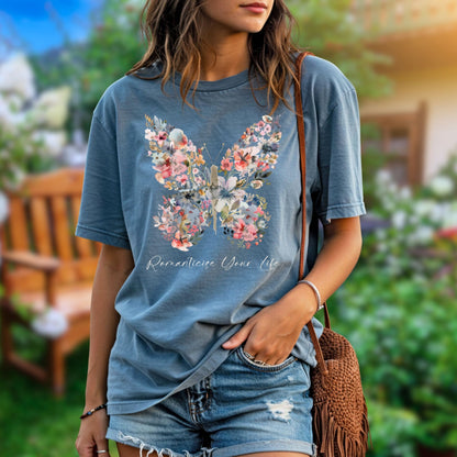 Romanticize Your Life Butterfly T-Shirt