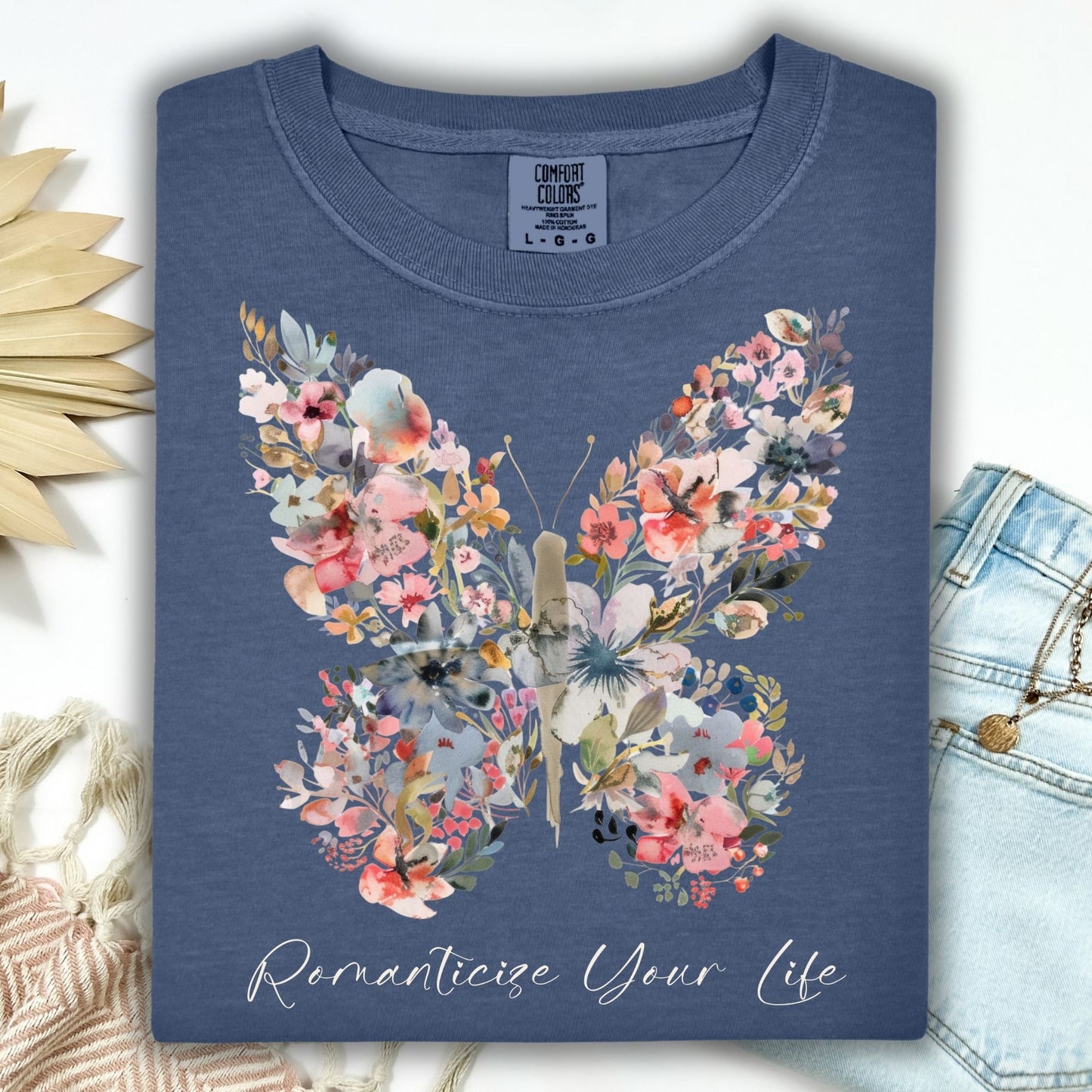 Romanticize Your Life Butterfly T-Shirt