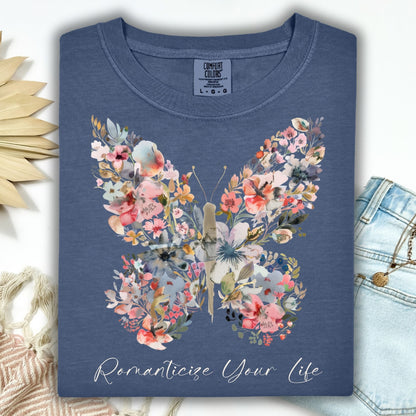 Romanticize Your Life Butterfly T-Shirt