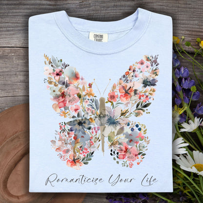 Romanticize Your Life Butterfly T-Shirt