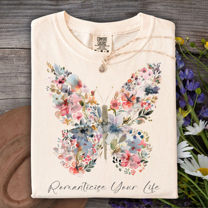 Romanticize Your Life Butterfly T-Shirt