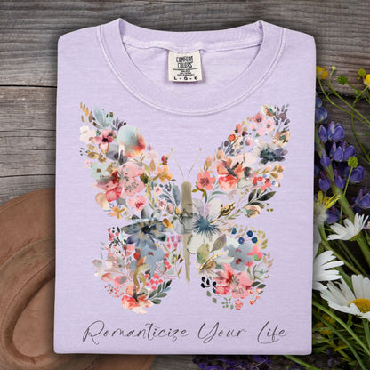 Romanticize Your Life Butterfly T-Shirt