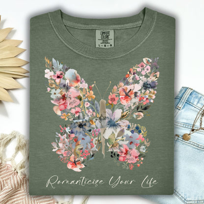 Romanticize Your Life Butterfly T-Shirt