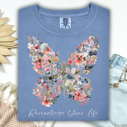 Romanticize Your Life Butterfly T-Shirt