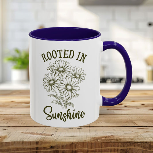 Rooted in Sunshine Daisy Mug (11/15oz)