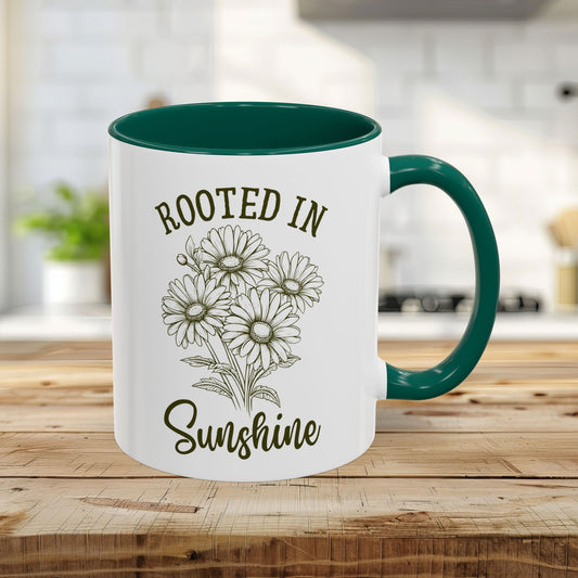 Rooted in Sunshine Daisy Mug (11/15oz)