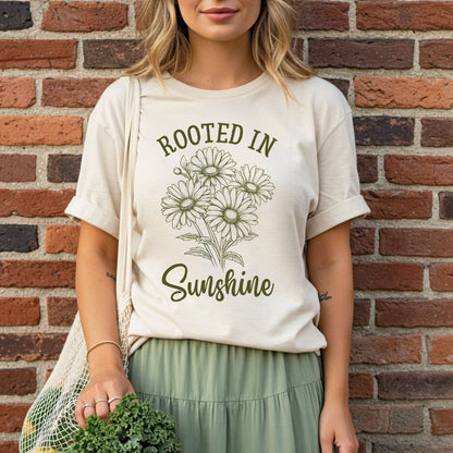 Rooted in Sunshine Daisy T‑Shirt