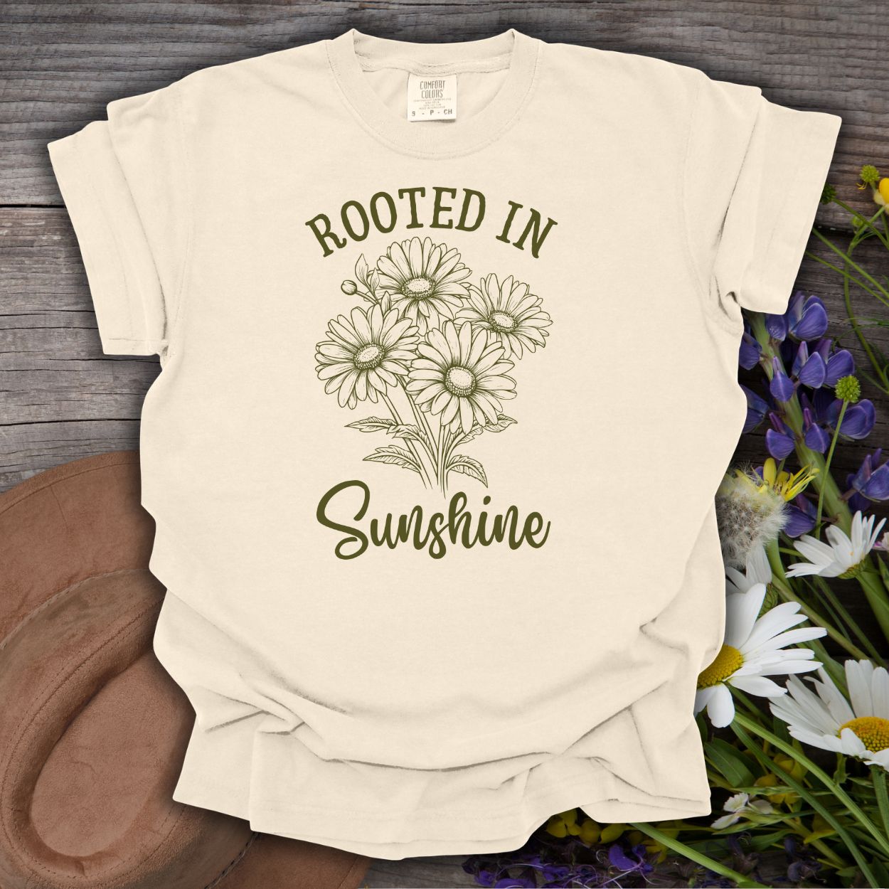 Rooted in Sunshine Daisy T‑Shirt