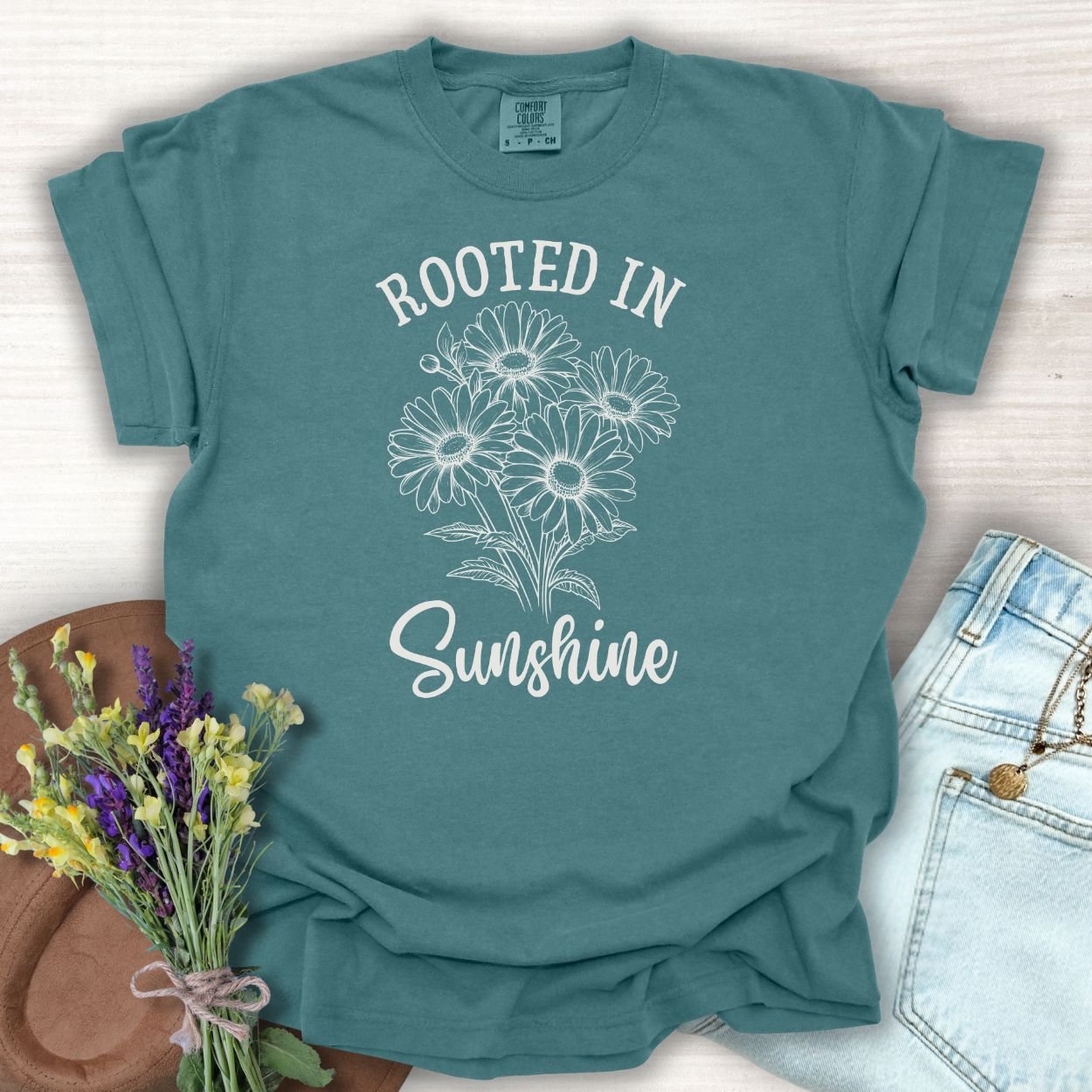 Rooted in Sunshine Daisy T‑Shirt