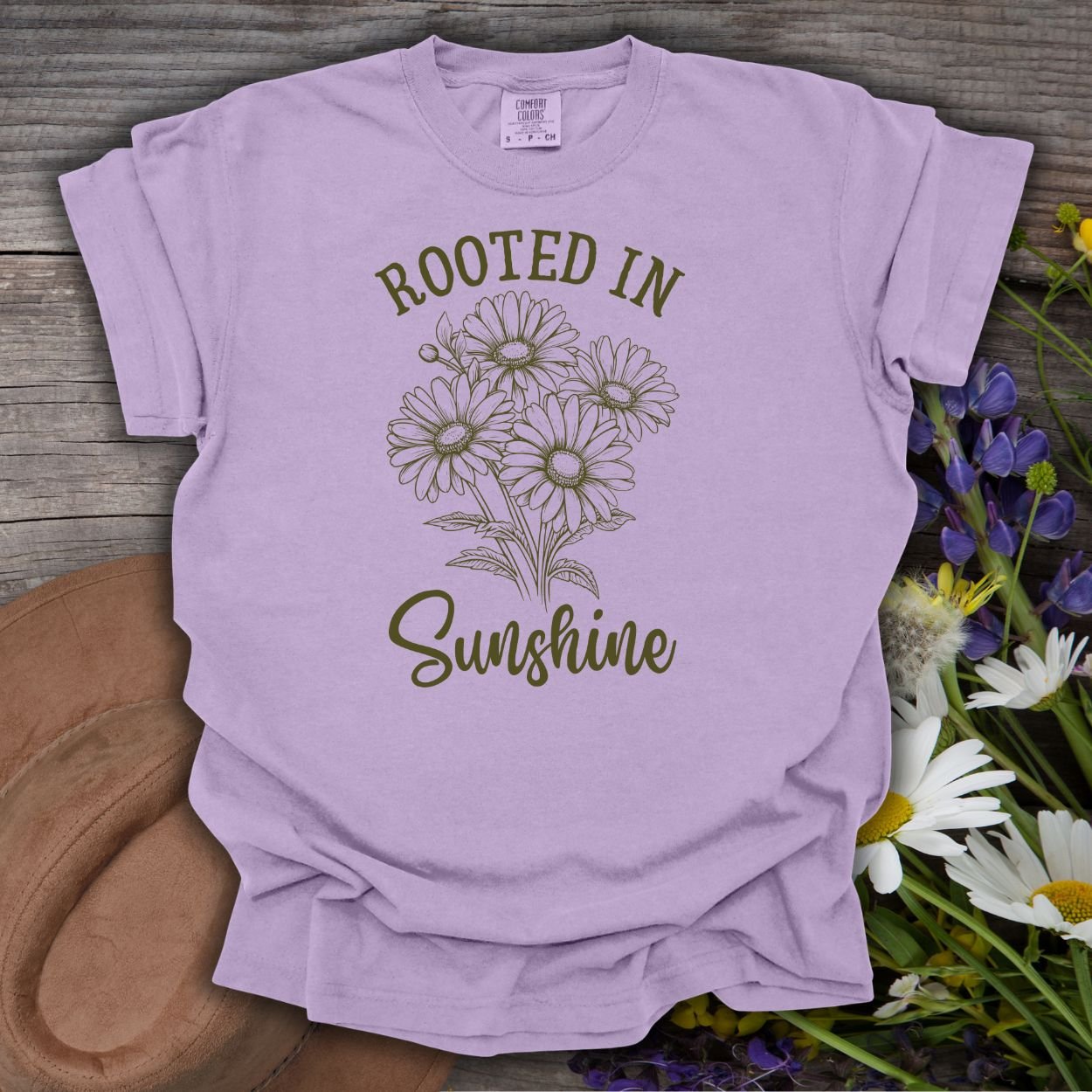 Rooted in Sunshine Daisy T‑Shirt
