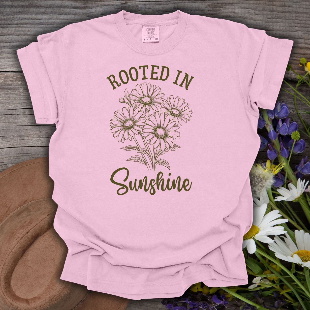 Rooted in Sunshine Daisy T‑Shirt