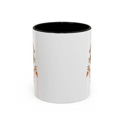 Rustic Birdhouse & Fall Leaves Mug (11/15oz)