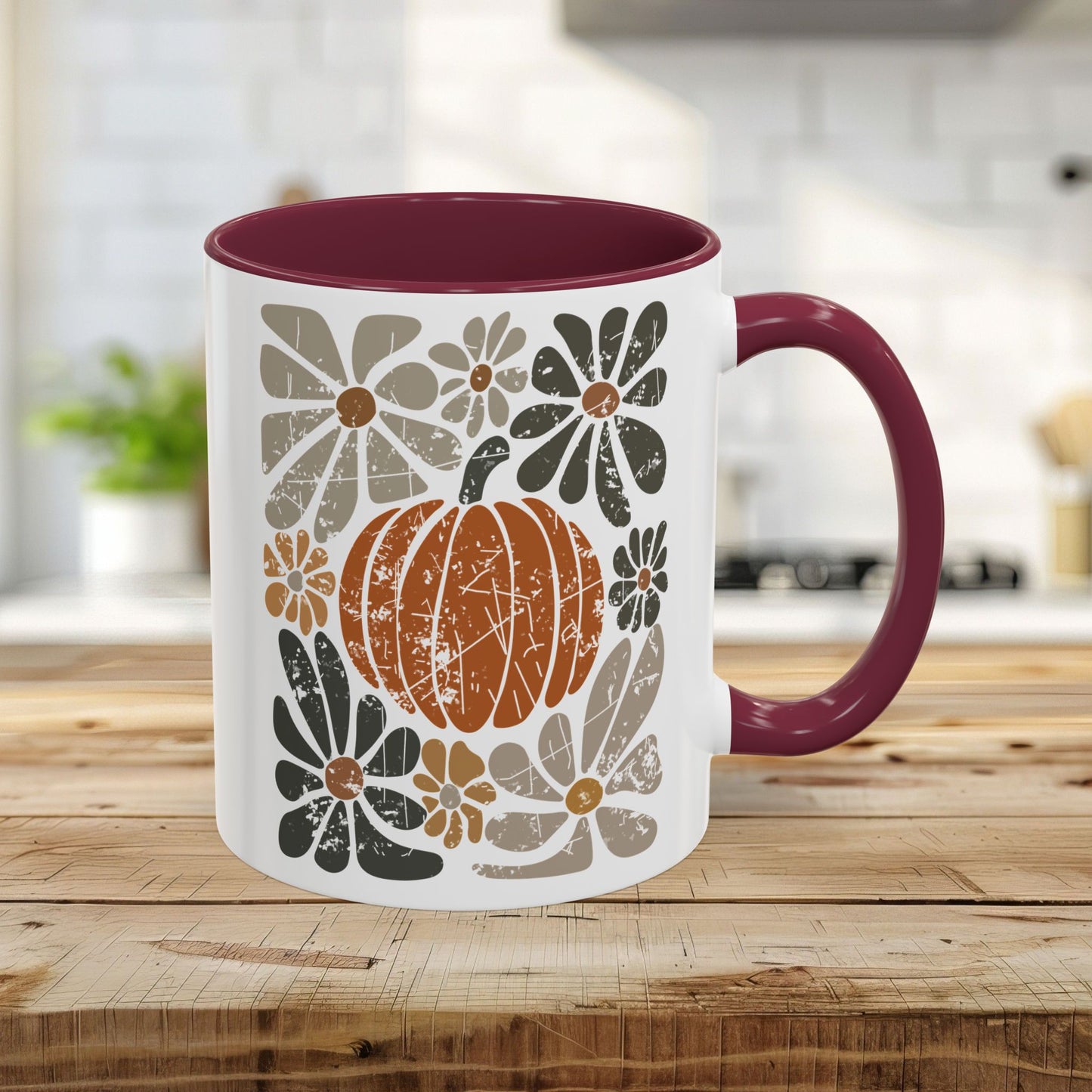 Rustic Fall Pumpkin Mug (11/15oz)