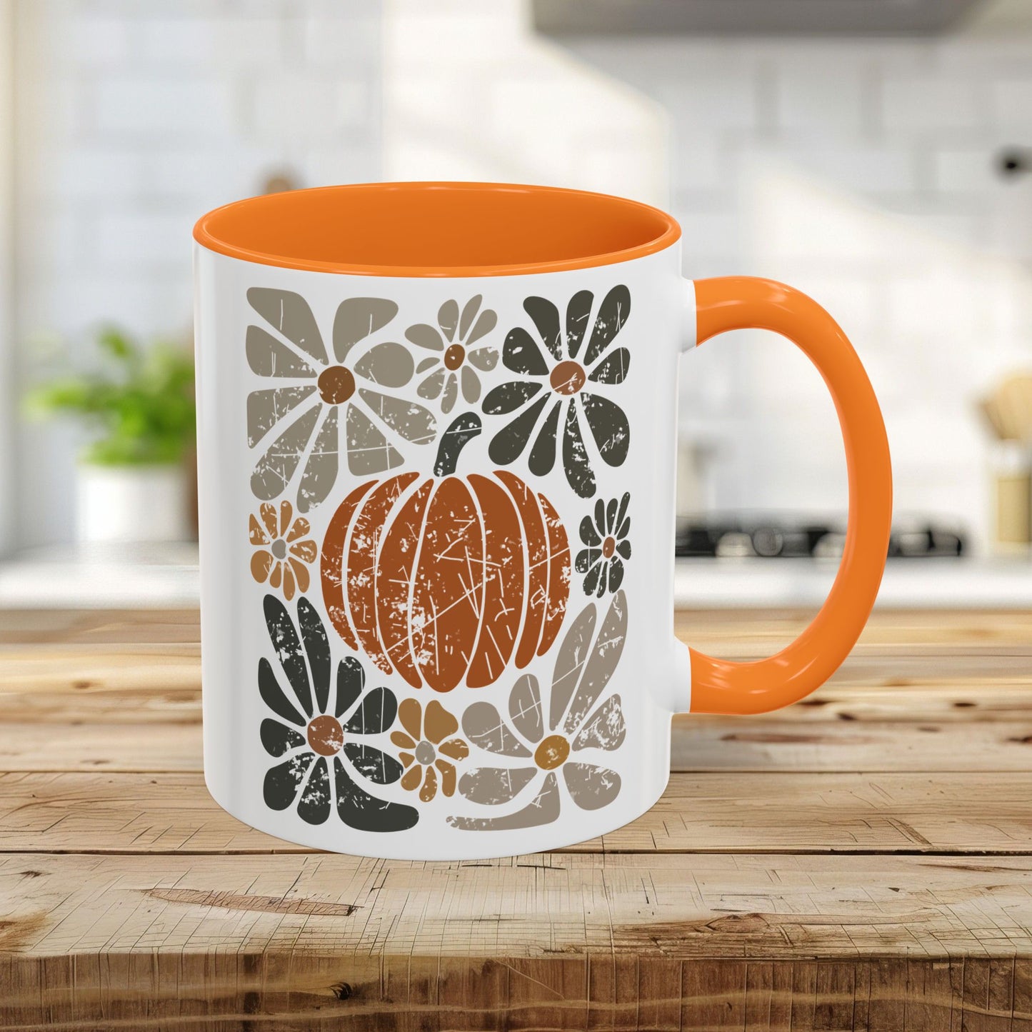 Rustic Fall Pumpkin Mug (11/15oz)
