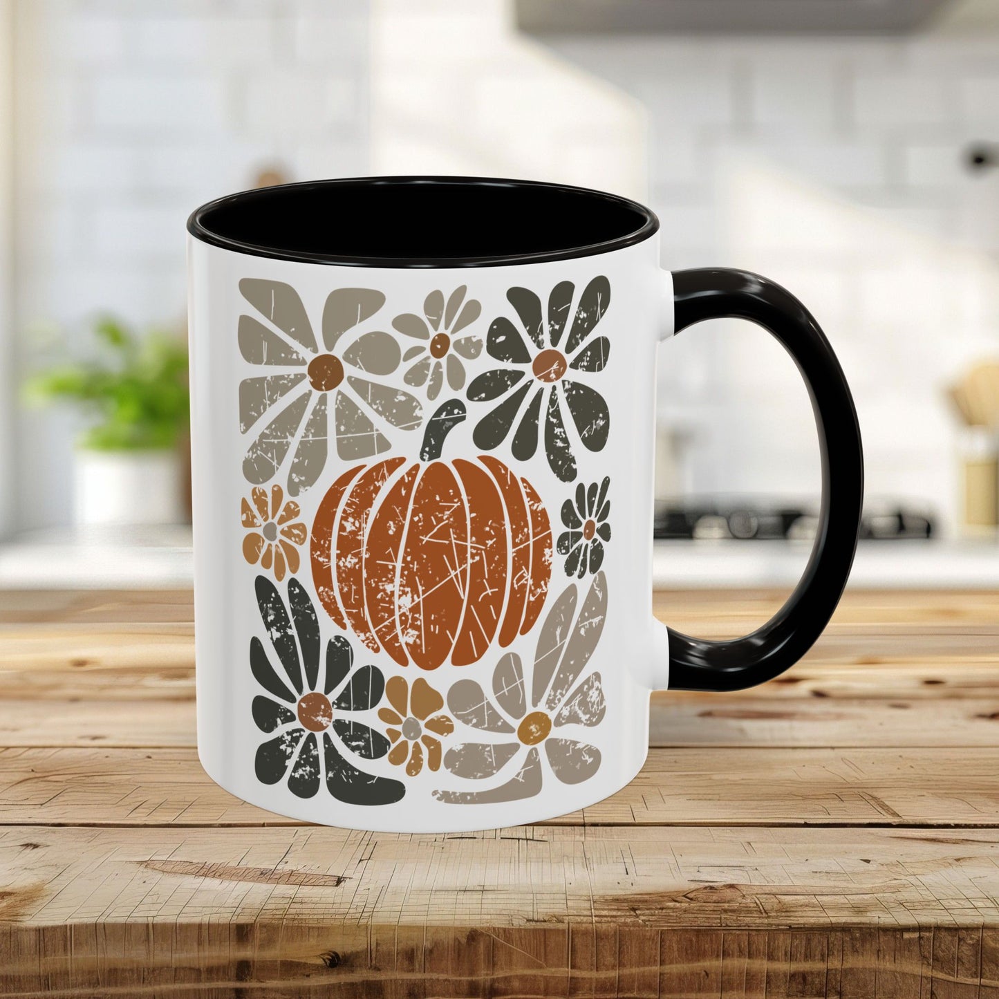 Rustic Fall Pumpkin Mug (11/15oz)