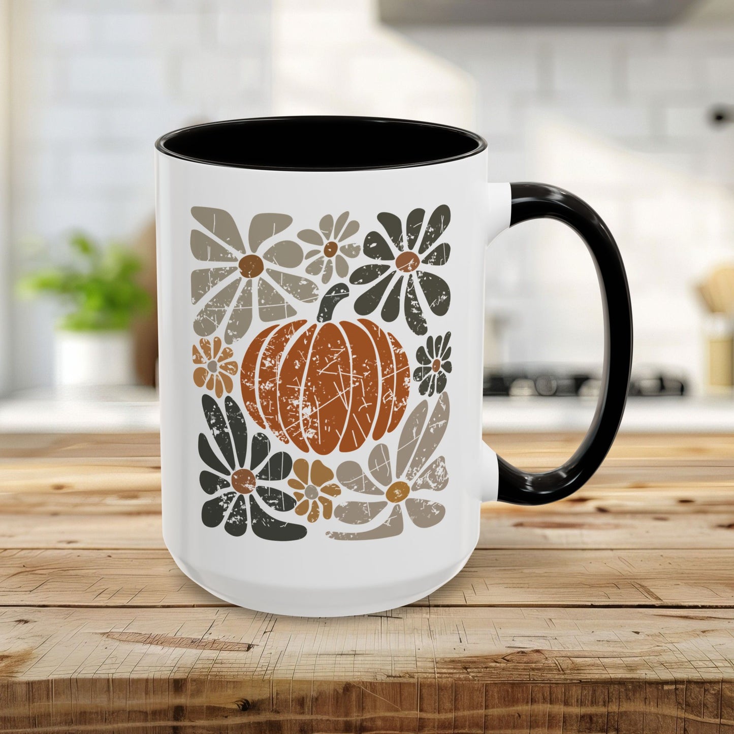 Rustic Fall Pumpkin Mug (11/15oz)