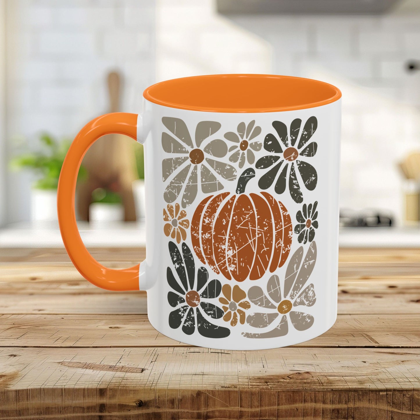Rustic Fall Pumpkin Mug (11/15oz)